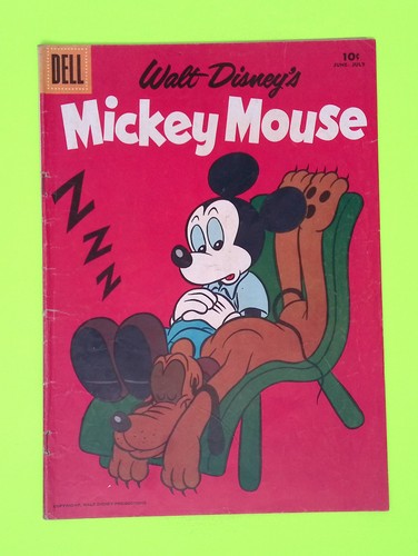 Topolino vol 1 1958 dell - topolino,