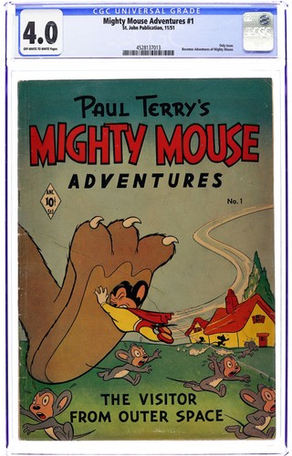 Mighty mouse adventures cgc - mighty, #1
