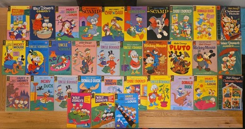 Walt disney gold - disney, comics