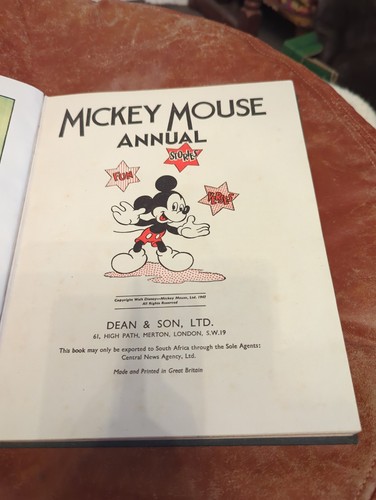 Mickey mouse annual 1947 - mickey,