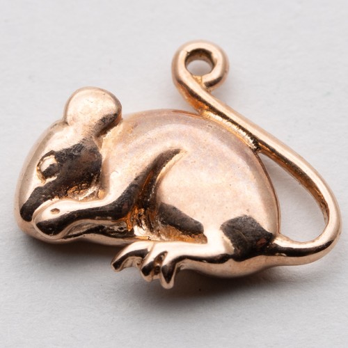 Charm topo vintage clogau oro - charm,